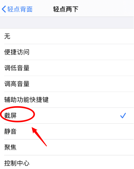 和平苹果手机维修分享iPhone12如何启用双击截屏 